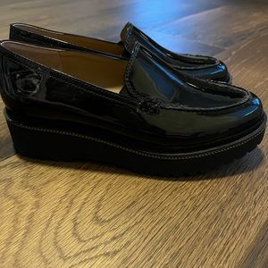 Franco Sarto patent loafer